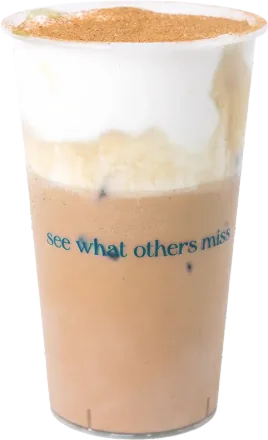 iced apple pie latte